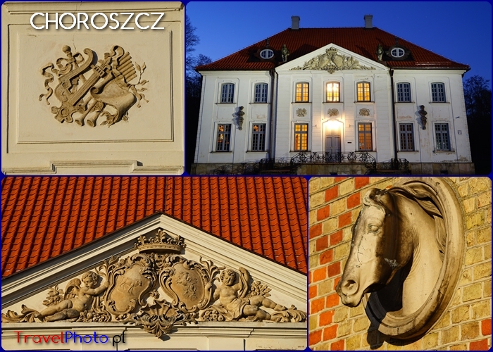 Choroszcz - letnia rezydencja rodziny Branickich, obecnie Muzeum Wnętrz Pałacowych