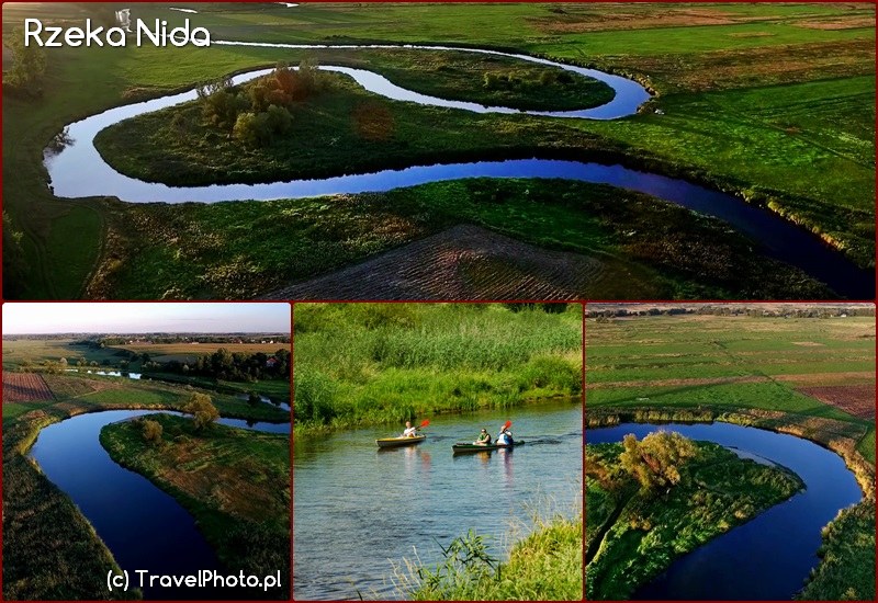Rzeka NIDA "w łąkach roztańczona"...