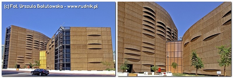 Fasada budynku w Abu Dhabi wykonana przez firmę DELTA z Rudnika nad Sanem