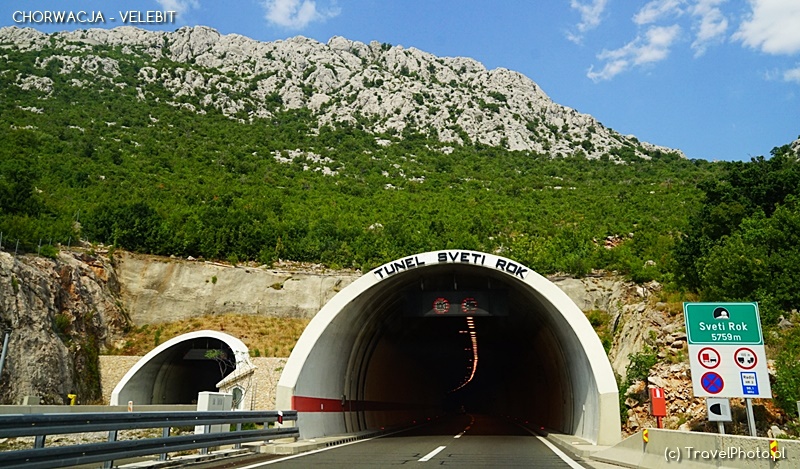 CHORWACJA - Tunel Sveti Rok